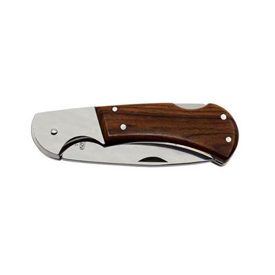 Nóż zamykający SAVAGE NEREZ z bezpiecznym uchwytem WOOD