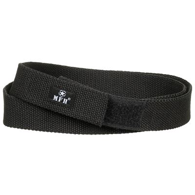 Pasek z rzepem o szerokości 32 mm CZARNY
