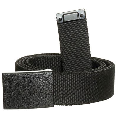 BW tekstylny pasek do spodni szerokość 3cm długość 140cm CZARNY