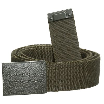 BW tekstylny pasek do spodni szerokość 3cm długość 130cm ZIELONY