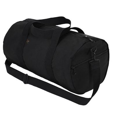 Torba na ramię WAR 48 x 23 cm bawełna BLACK
