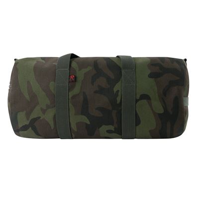 Torba na ramię VÁLEC 48 x 23 cm bawełniana MIDNIGHT WOODLAND CAMO