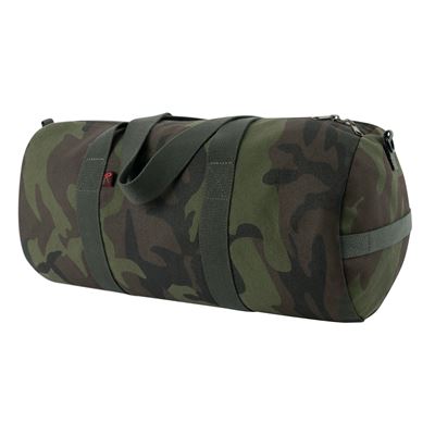 Torba na ramię VÁLEC 48 x 23 cm bawełniana MIDNIGHT WOODLAND CAMO