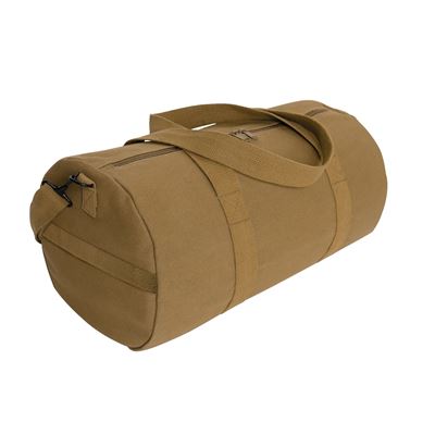 Torba na ramię VÁLEC 48 x 23 cm bawełniana COYOTE