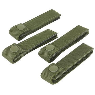Pętle zębate MODULAR 10cm/4szt ZIELONE