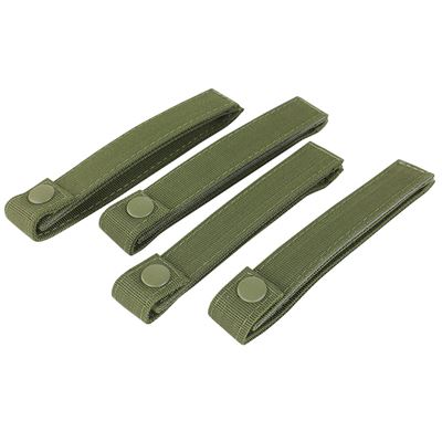 Pętle zębate MODULAR 15cm/4szt ZIELONE