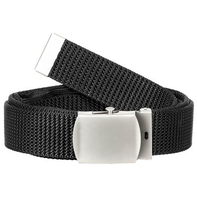 Pasek z ukrytą kieszenią 32 mm CZARNY