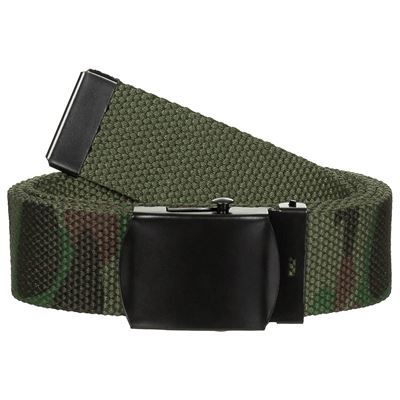 Pasek z metalową klamrą 30 mm WOODLAND