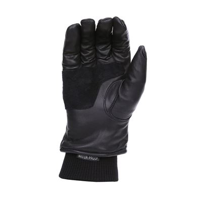 Rękawice zimowe OUTDOOR skórzane BLACK