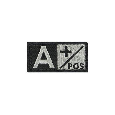 Plaster z grupą krwi A POS VELCRO FOLIAGE