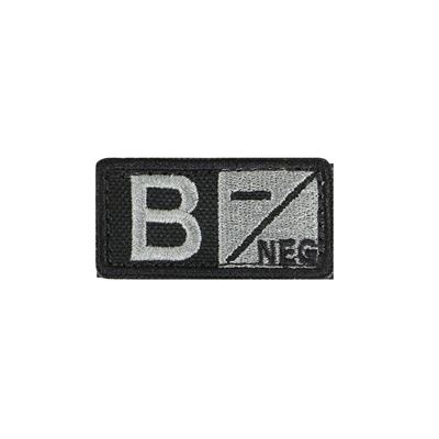 Plaster z grupą krwi B NEG VELCRO FOLIAGE