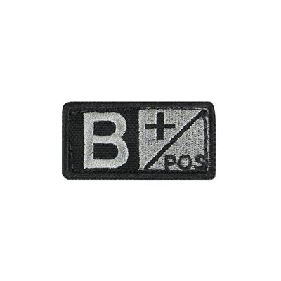 Plaster z grupą krwi B POS VELCRO FOLIAGE
