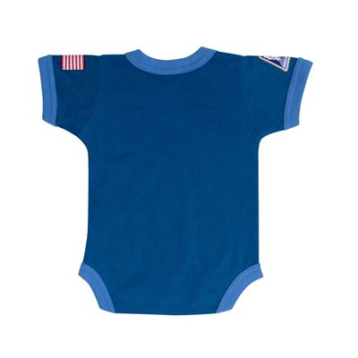 Dziecięce body NASA BLUE