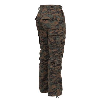 Spodnie VINTAGE PARATROOPER DIGITAL WOODLAND