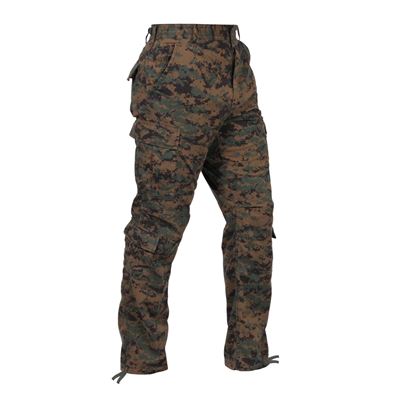 Spodnie VINTAGE PARATROOPER DIGITAL WOODLAND