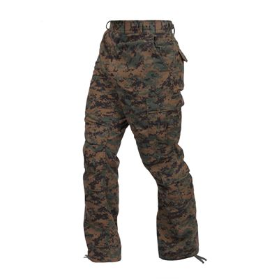 Spodnie VINTAGE PARATROOPER DIGITAL WOODLAND