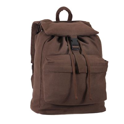 Plecak z kieszenią BROWN
