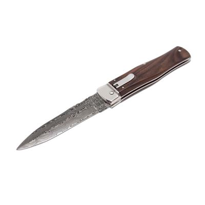 Nóż do rzucania DAMASCUS STEEL rękojeść PALISANDR lub TURKISH WALNUT