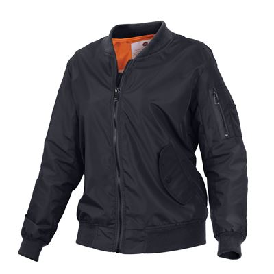 Damska kurtka bomber MA1 FLIGHT BLACK