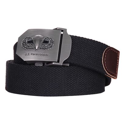Pas U.S. PARATROOPER canvas BLACK