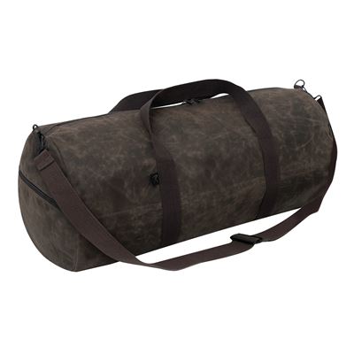 Torba WAXED DUFFLE BAG na ramię 24" BRĄZOWA ROTHCO 2417BR 2