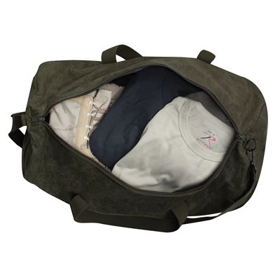 Torba WAXED DUFFLE BAG na ramię 24" ZIELONA ROTHCO 2417OD 4