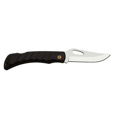 Nóż NH-1/B S SPORTS-CROCHET KNIFE zamykany z bezpiecznym ostrzem NEREZ ostrze PLAST BLACK