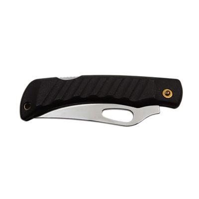 Nóż NH-1/B S SPORTS-CROCHET KNIFE zamykany z bezpiecznym ostrzem NEREZ ostrze PLAST BLACK