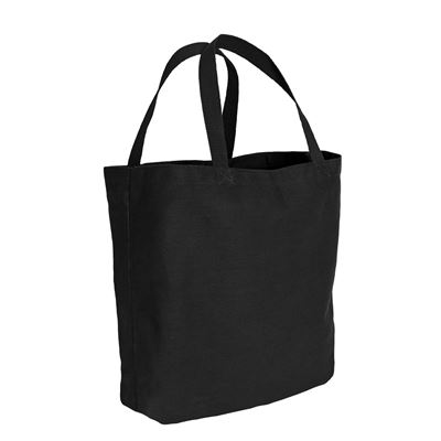 Torba TOTE płócienna CZARNA