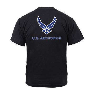 Koszulka AIR FORCE VETERAN z krótkim rękawem BLACK