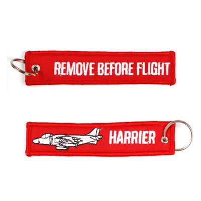 Brelok REMOVE BEFORE FLIGHT / HARRIER