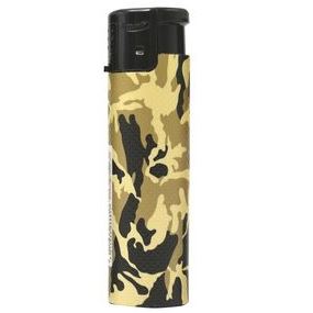 Zapalniczka strumieniowa owalna DESERT CAMO