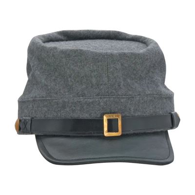 Czapka Konfederatów USA z czasów wojny secesyjnej SZARA