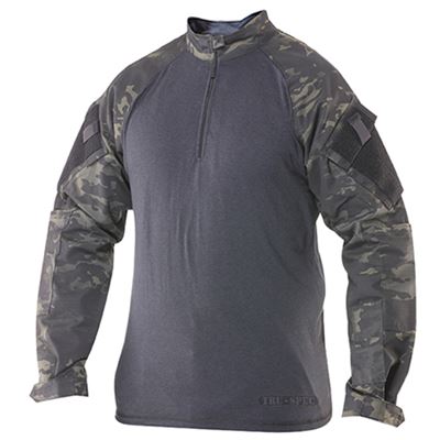 Koszulka taktyczna COMBAT TRU 1/4 ZIP MULTICAM BLACK®