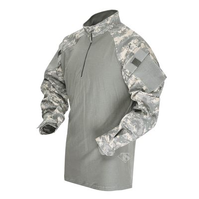 Koszulka taktyczna COMBAT TRU 1/4 ZIP ACU , AT - DIGITAL