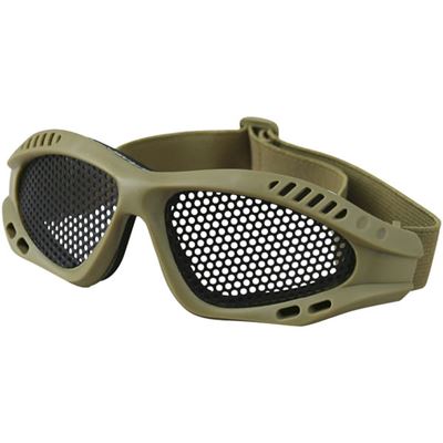 Okulary z metalową kratką COYOTE