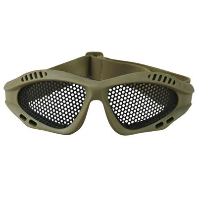 Okulary z metalową kratką COYOTE