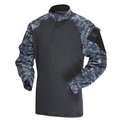 Koszulka taktyczna COMBAT TRU 1/4 ZIP MIDNIGHT DIGITAL