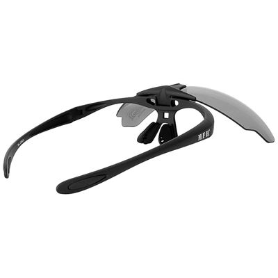Okulary HAWK 3-szkiełkowe wraz z etui i wkładką dioptryczną MFH 25823 5