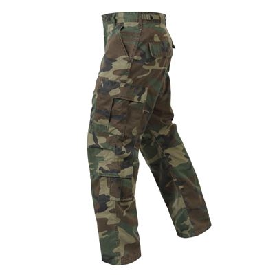Spodnie VINTAGE PARATROOPER WOODLAND