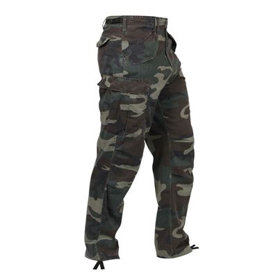 Spodnie VINTAGE US M65 FIELD WOODLAND