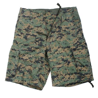 Szorty VINTAGE INFANTRY UTILITY DIGITAL WOODLAND