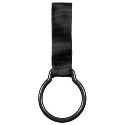 Uchwyt na latarkę z pierścieniem Nylon BLACK