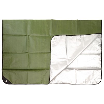 Plandeka ratunkowa ALU GREEN / SILVER