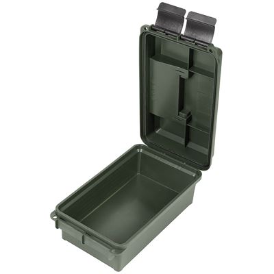 Skrzynka na amunicję AMMO BOX plastikowa mniejsza ZIELONA