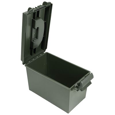 Skrzynka na amunicję AMMO BOX plastikowa średnia ZIELONA