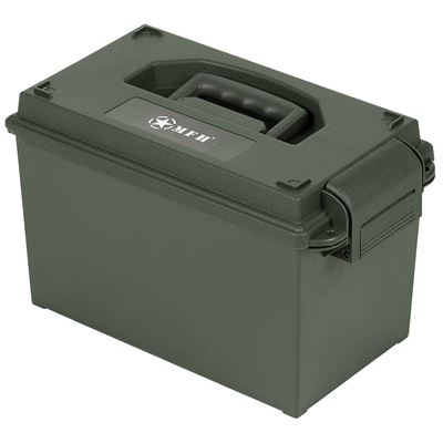 Pudełko na amunicję AMMO BOX plastikowe średnie ZIELONE