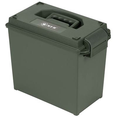 Pudełko na amunicję AMMO BOX plastikowe duże ZIELONE