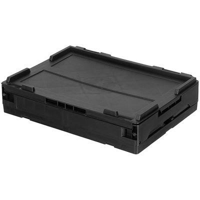 Skrzynia składana 20 l plastikowa CZARNY