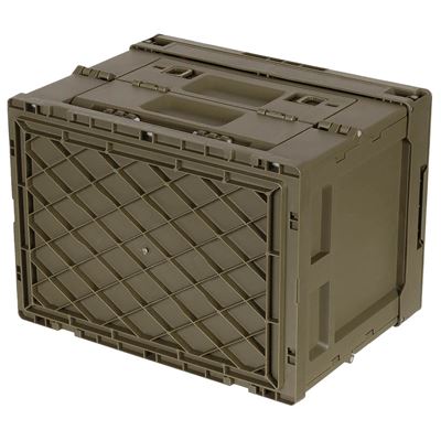 Pudełko składane 20 L plastikowe ZIELONE